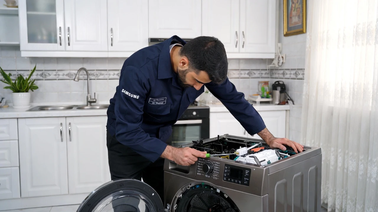 تعمیر لباسشویی سامسونگ در تهرانسر 