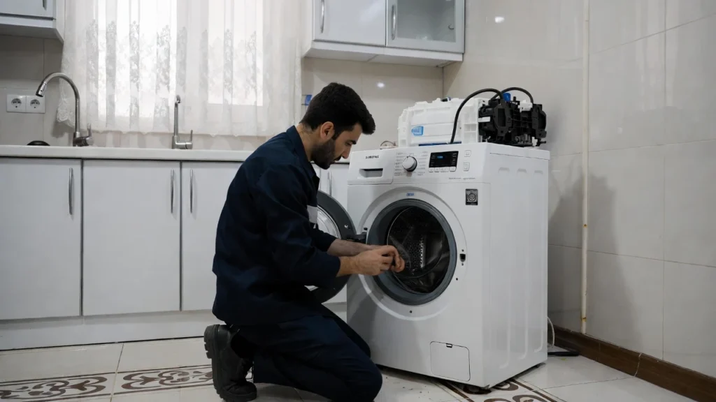 هزینه تعویض بلبرینگ ماشین لباسشویی سامسونگ
