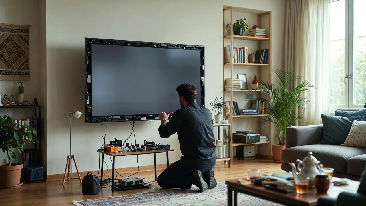 Samsung TV repair agency in Tehran نمایندگی تعمیر تلویزیون سامسونگ در تهران