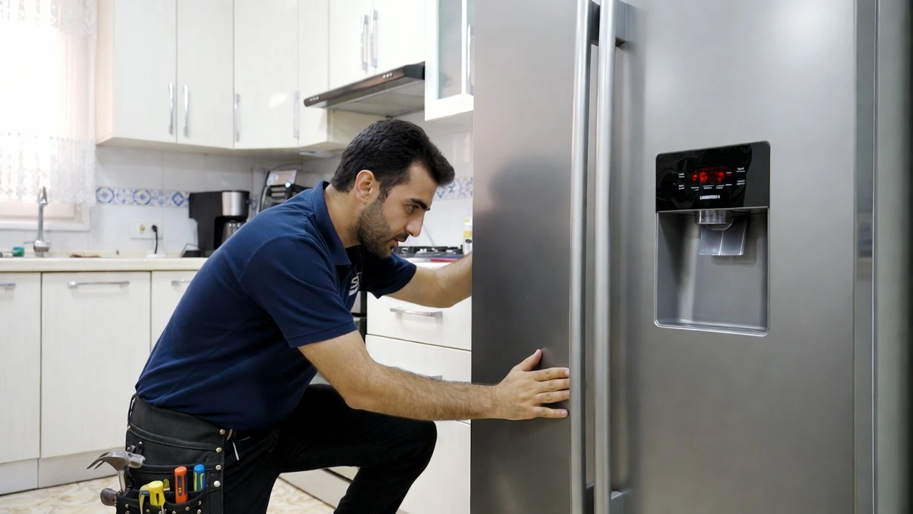 اجرت و هزینه تعمیر برد یخچال سامسونگ در تهران