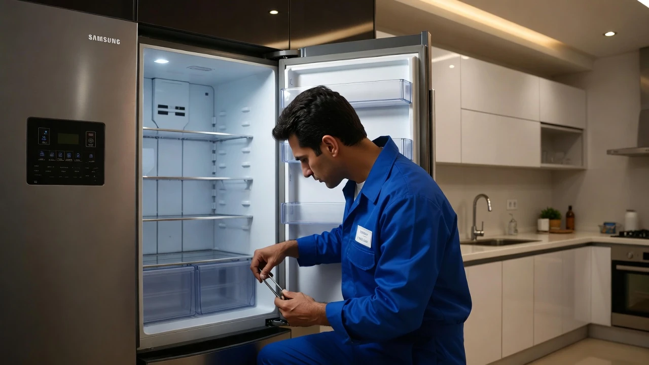 هزینه تعمیر برد یخچال سامسونگ