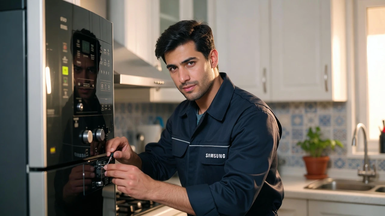 هزینه تعمیر لوازم خانگی سامسونگ در ستارخان غرب تهران