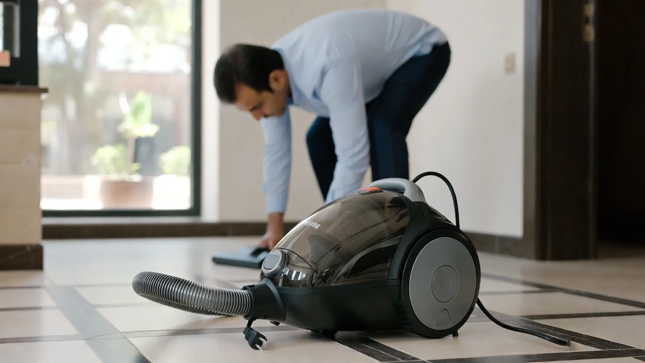 دلایل روشن نشدن جاروبرقی سامسونگ و راهکار آن